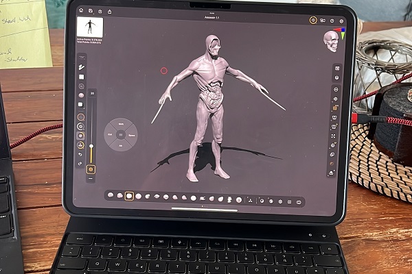 Teaser ZBrush vs. Nomad Sculpt
