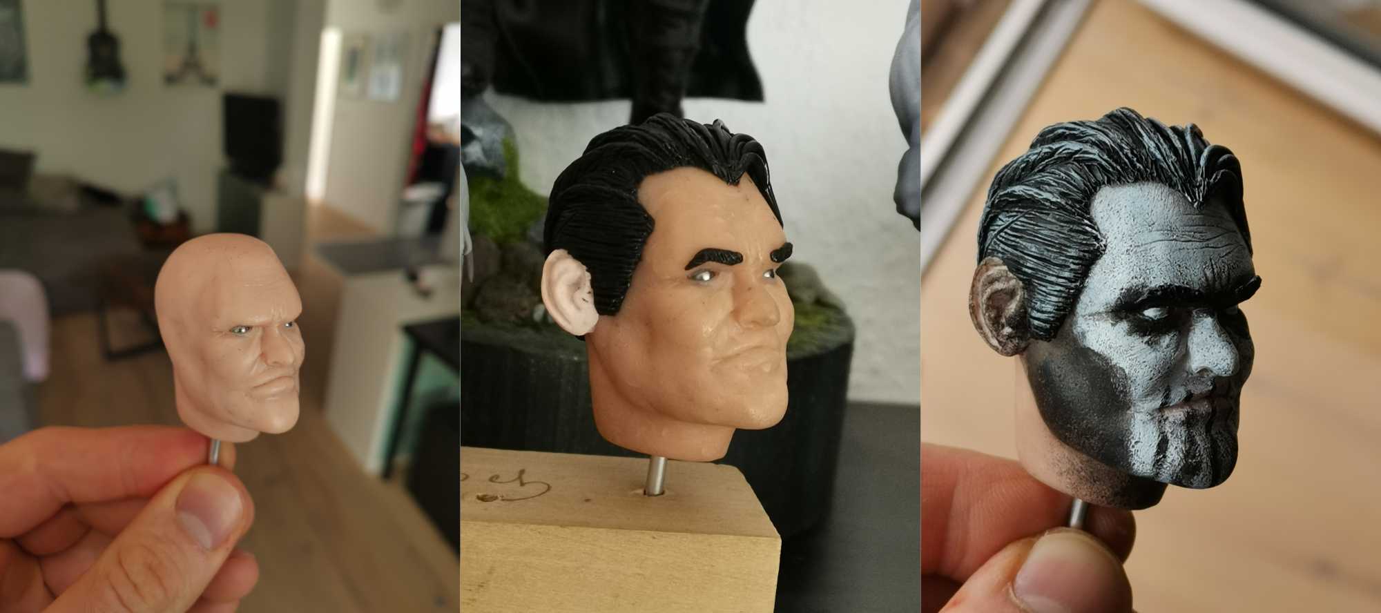The Punisher - Sculpting Head