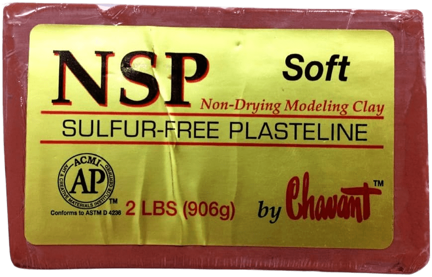 NSP Chavant SOFT Professional Oil Based Sulfur Free Sculpting Clay